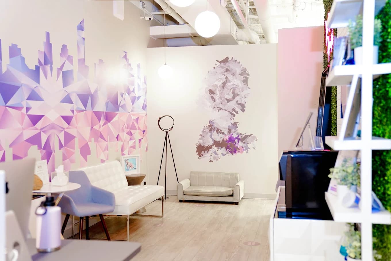 Reception area at Seaport Smiles