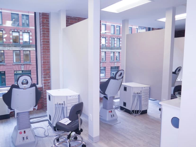 Modern treatment rooms